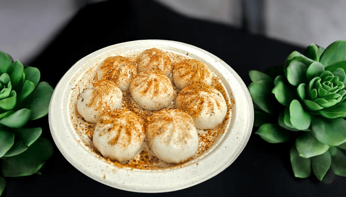Chefs preparing Delhi-style snacks